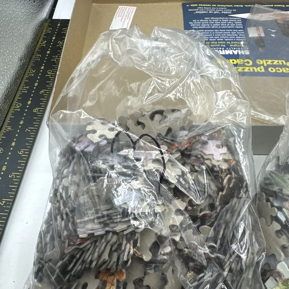Thomas Kinkade Deluxe Puzzle Set of 3 Used‎ 500 Pieces 20